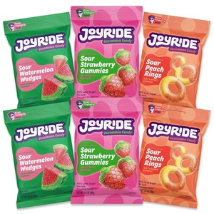 image:imageJOYRIDE Sour Fruit Variety Pack  Low Sugar Healthy Candy 6Pack BundleSour Fruit Variety Pack 6 Pack