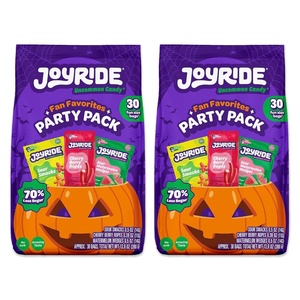 image:imageJOYRIDE Super Novas Party Pack  Healthy Candy 3Pack VarietyCB Ropes  Smacks  Wedges